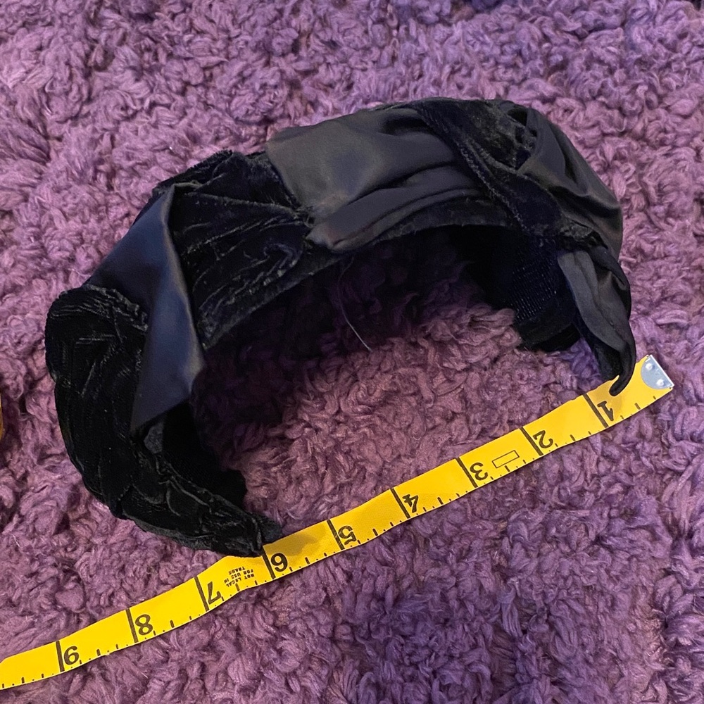 Elegant Black Hat (headband style)